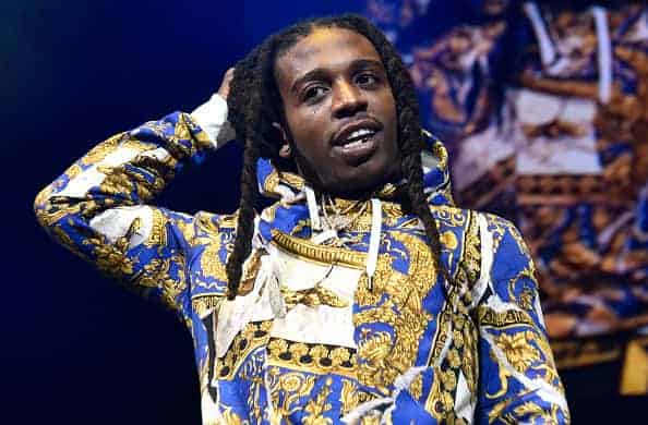 Jacquees performs at the 2018 KMEL Summer Jam