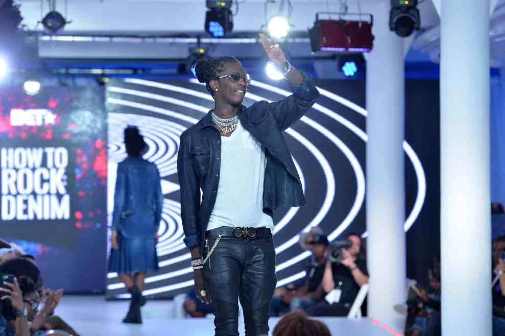 Lil Duke at BET How to Rock Denim runway