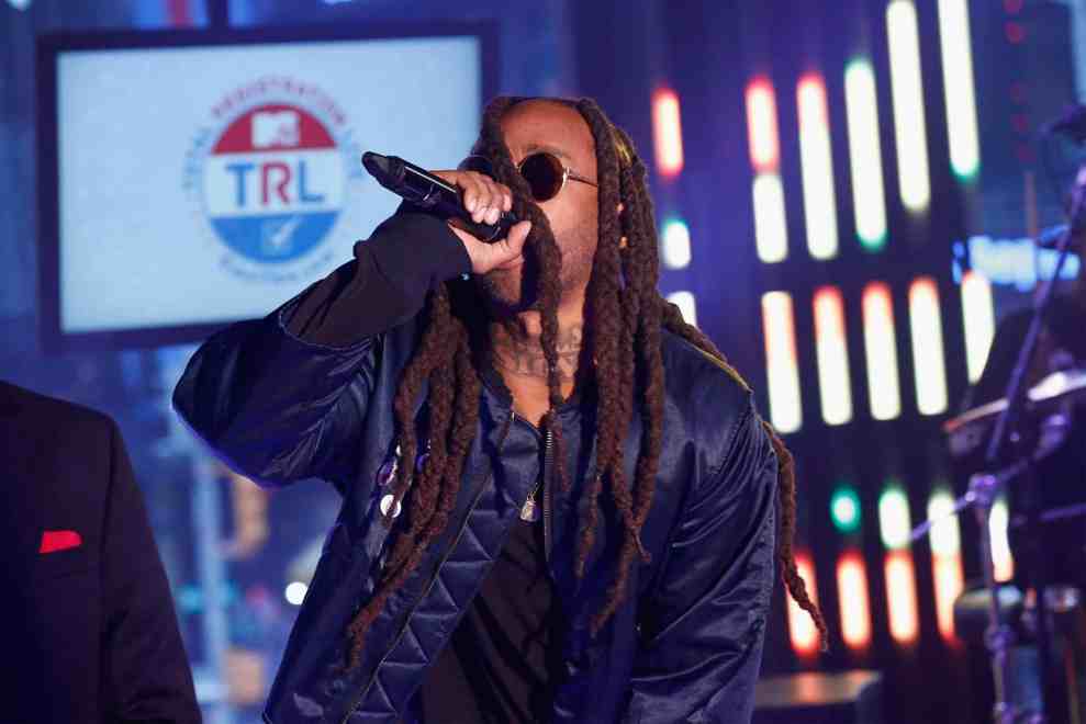 TY Dolla Sign performing on TRL