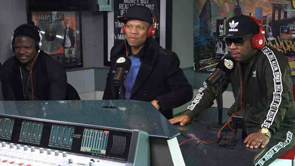 Bell Biv Devoe in Hot97 studio