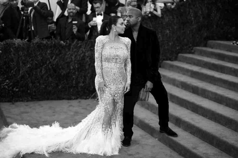 Kim Kardashian and Kanye West