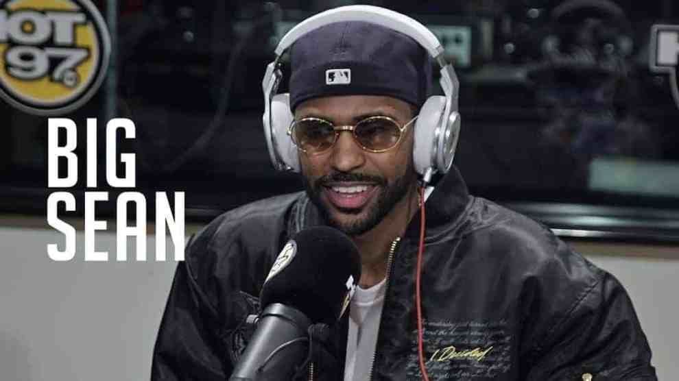 Big Sean in Hot97 Studio