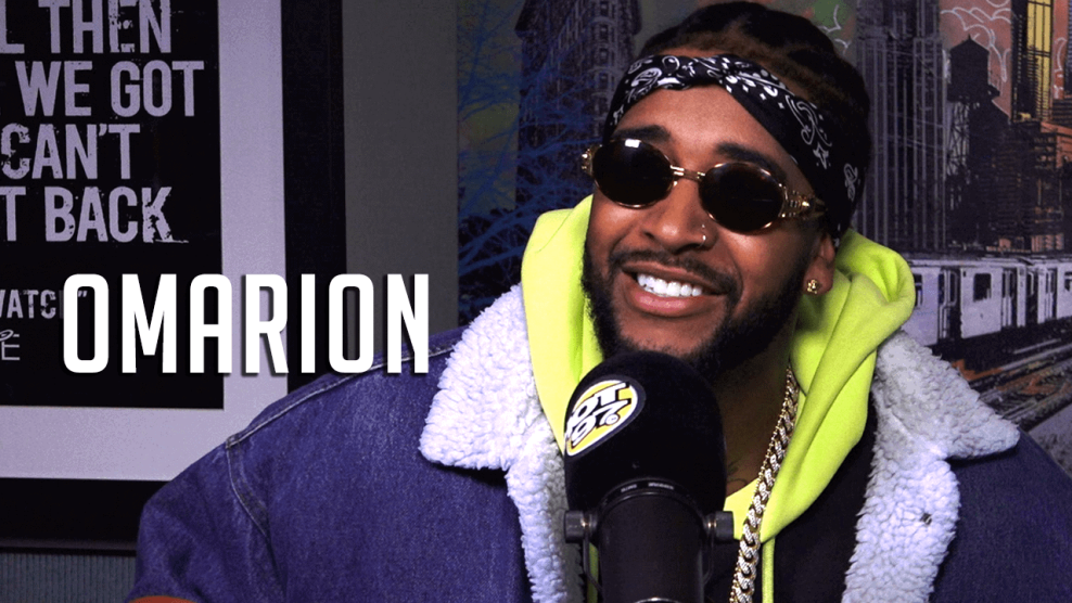 Omarion in Hot 97 studio