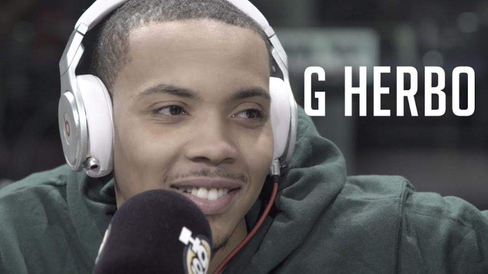 G Herbo in Hot 97 Studio
