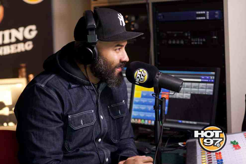 Ebro in Hot 97 Studio