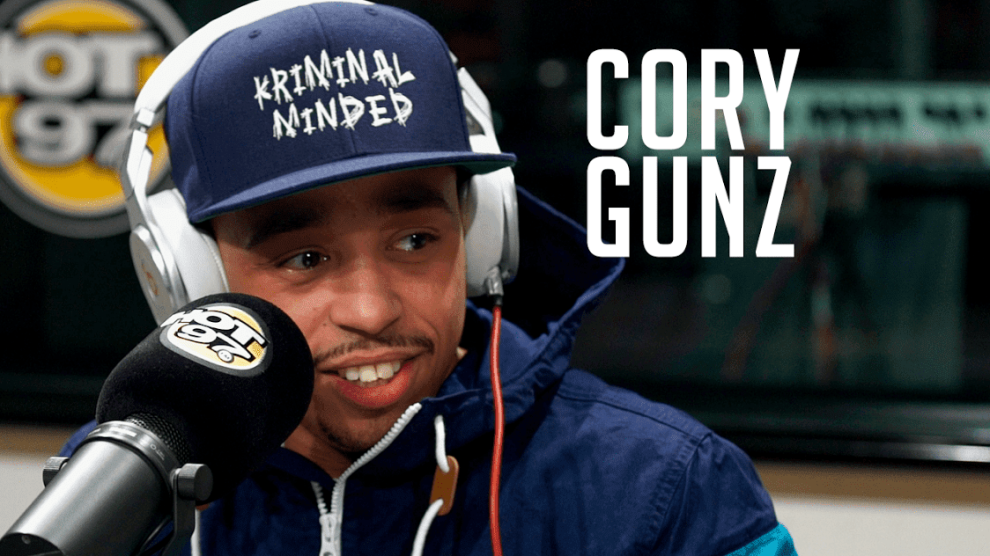Cory Gunz in Hot 97 Studio