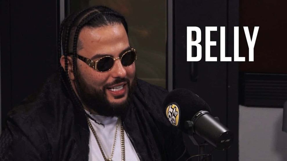 Belly in Hot 97 Studio