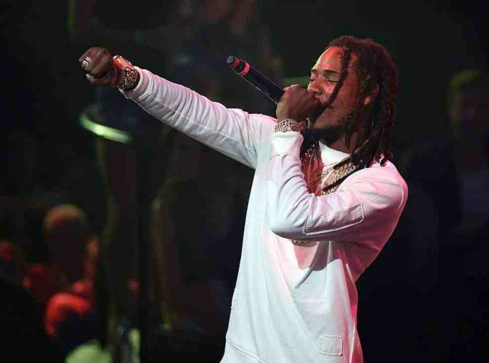 Fetty Wap performing