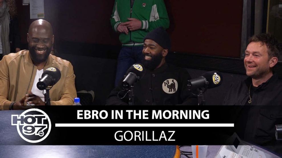 Hot 97 Ebro in the Morning Gorillaz