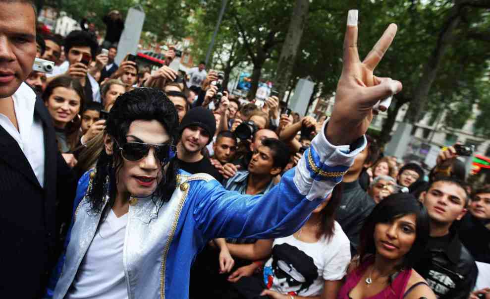 Navi as Michael Jackson Searching for Neverland on Lifetime