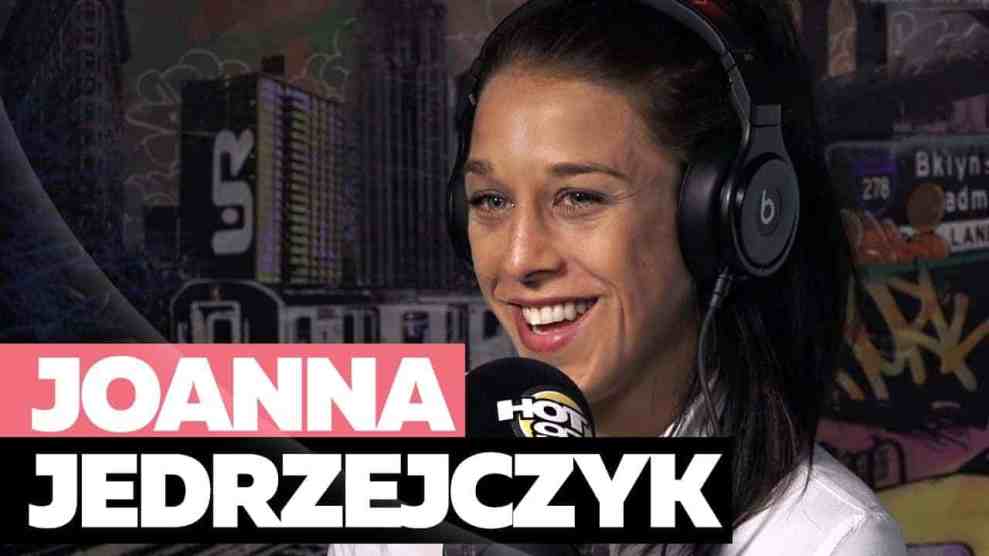 Joanna Jedrzejczyk in Hot 97 Studio