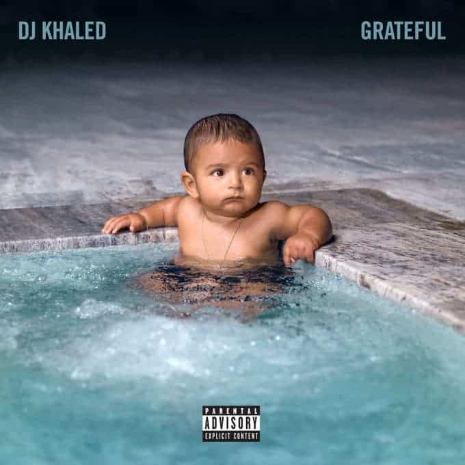 Album cover DJ Khaled 'Grateful' showing son Asahd