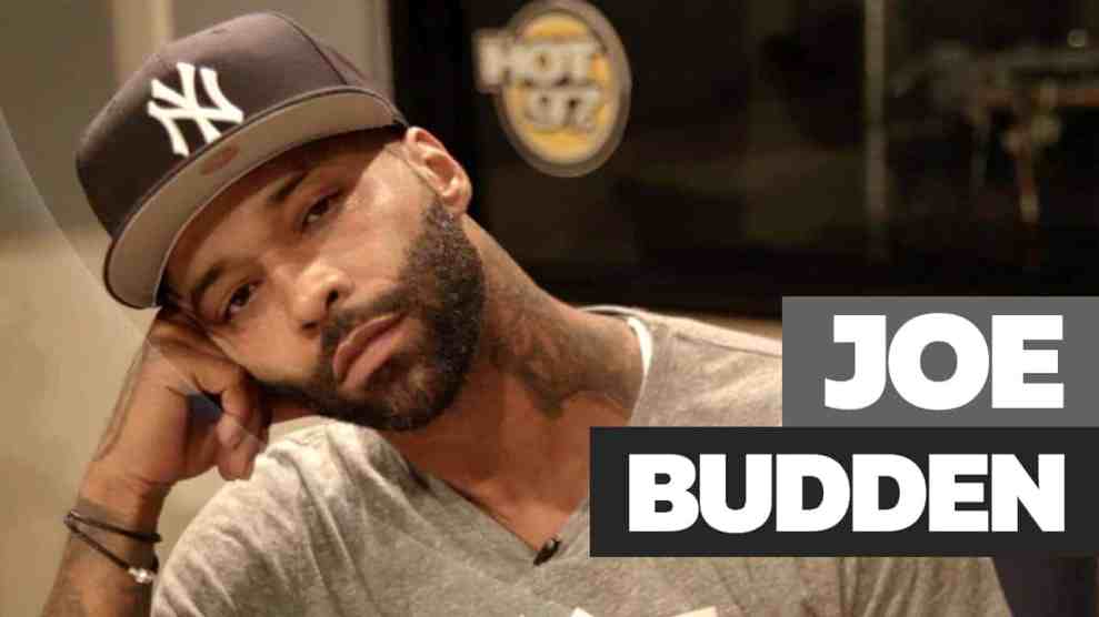 Joe Budden in Hot 97 Studio