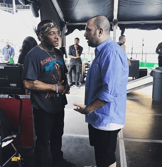 Hot 97 Rosenberg with Prodigy at Hot 97 Summer Jam 2017