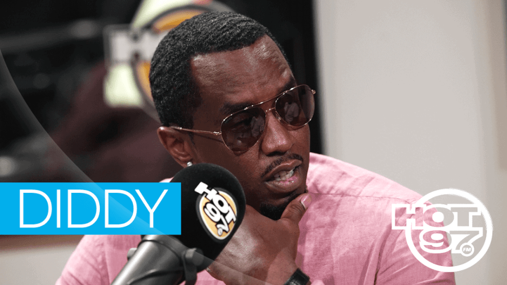 Diddy in Hot 97 Studio