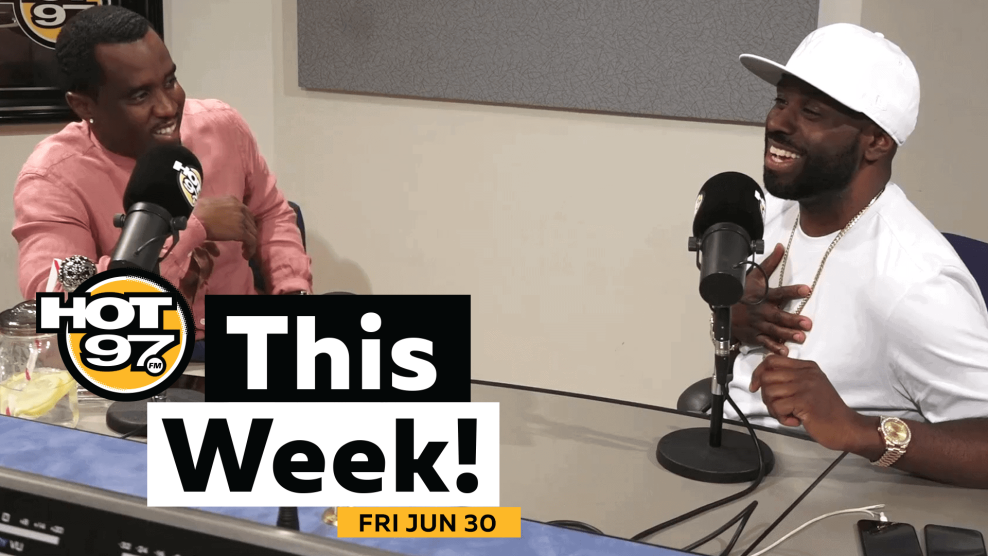Hot 97 This week! Fri June 30 Diddy in Hot 97 studio with funk flex