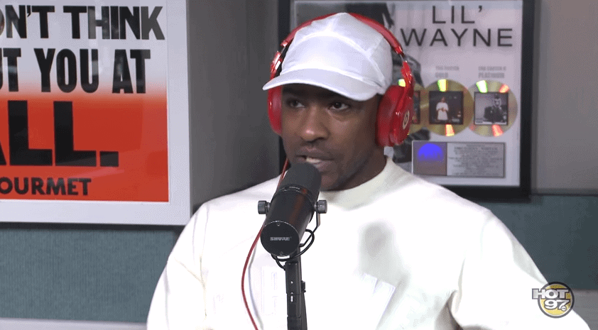 Skepta at Hot 97 Studio