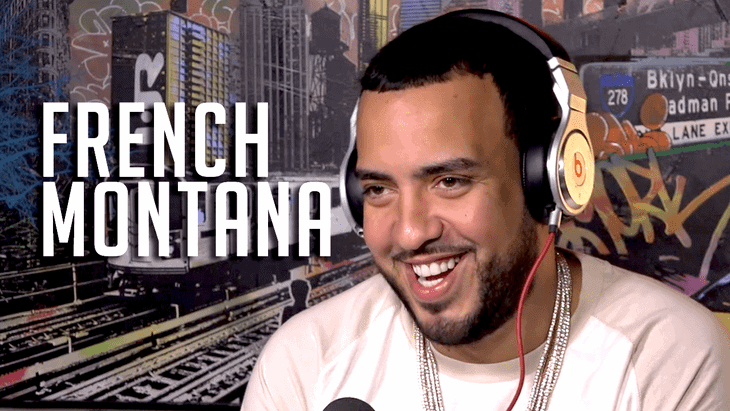 French Montana in Hot 97 Studio