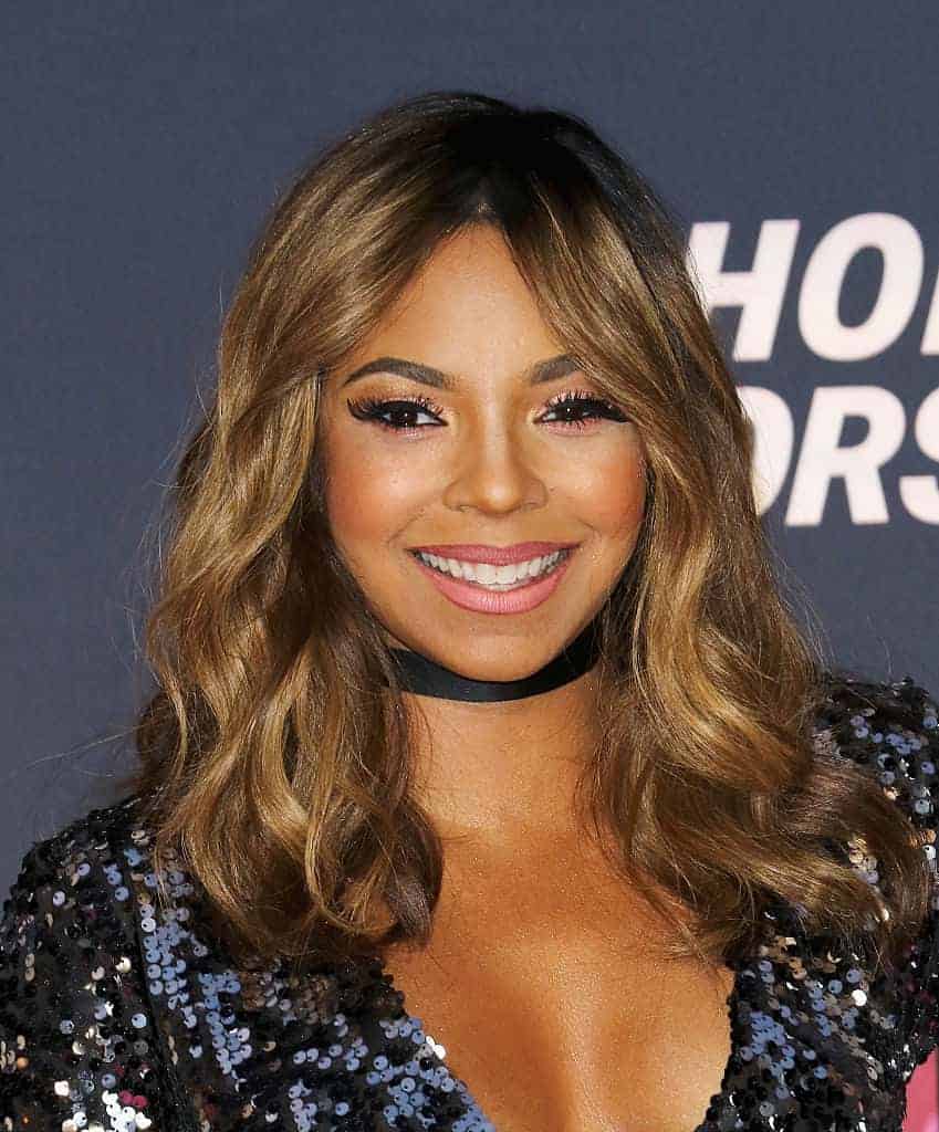 Ashanti attending the 2016 VH1 Hip Hop Honors