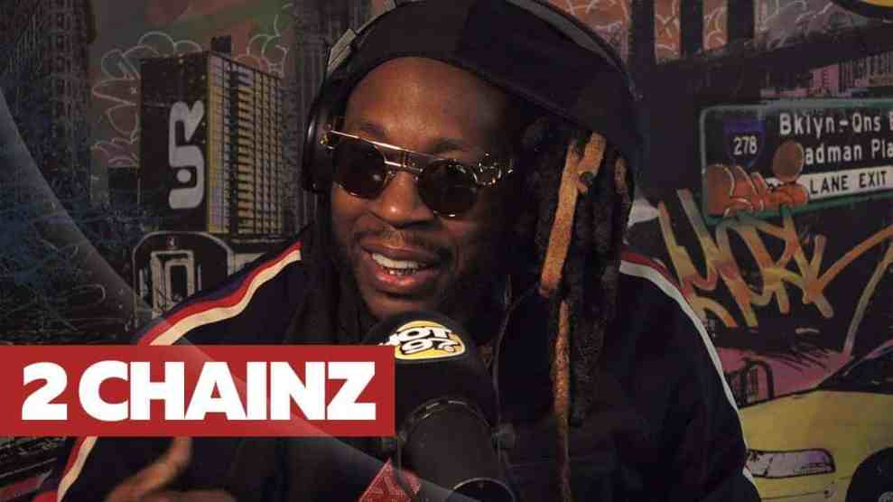 2 Chainz in Hot 97 Studio