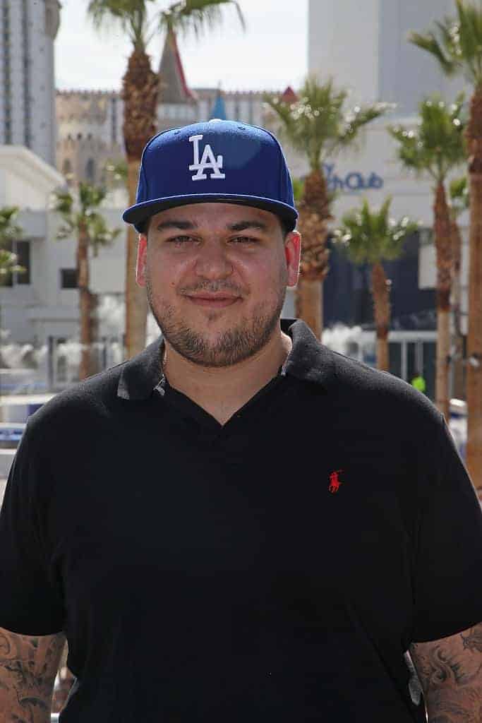 Rob Kardashian attends the Sky Beach Club at the Tropicana Las Vegas on May 28