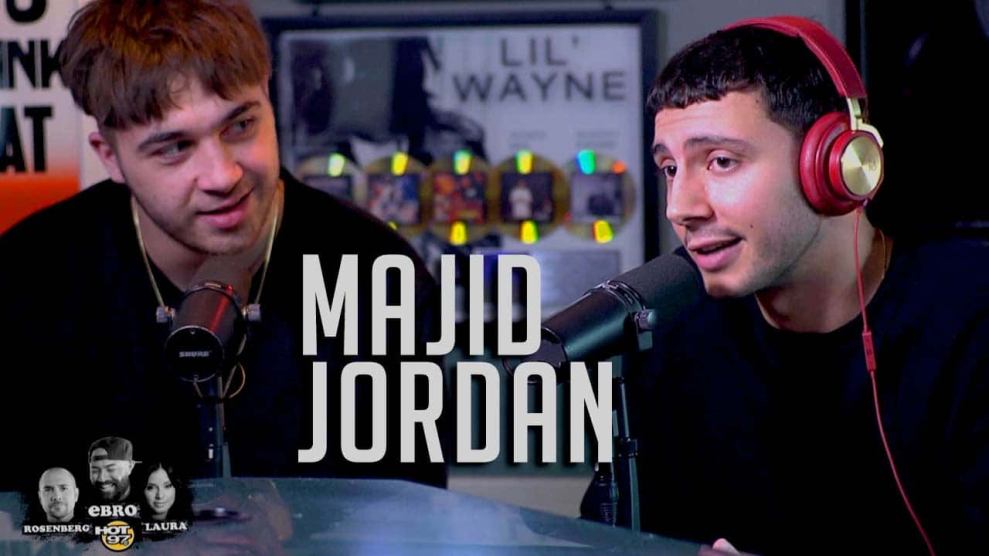 Majid Jordan in Hot 97 Studio