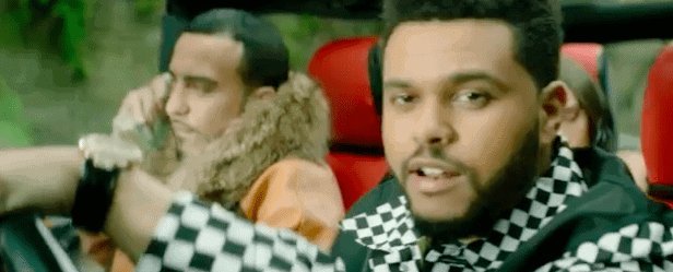 Screenshot from video of French Montana & The Weeknd Take Over NYC in Visuals for ‘A Lie’ Ft. Max B.