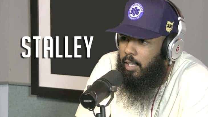 Stalley in Hot 97 Studio