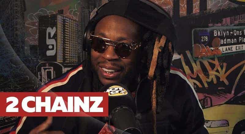 2 Chainz in Hot 97 Studio