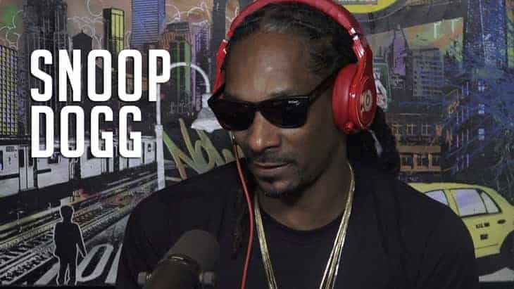 Snoop Dogg in Hot 97 Studio