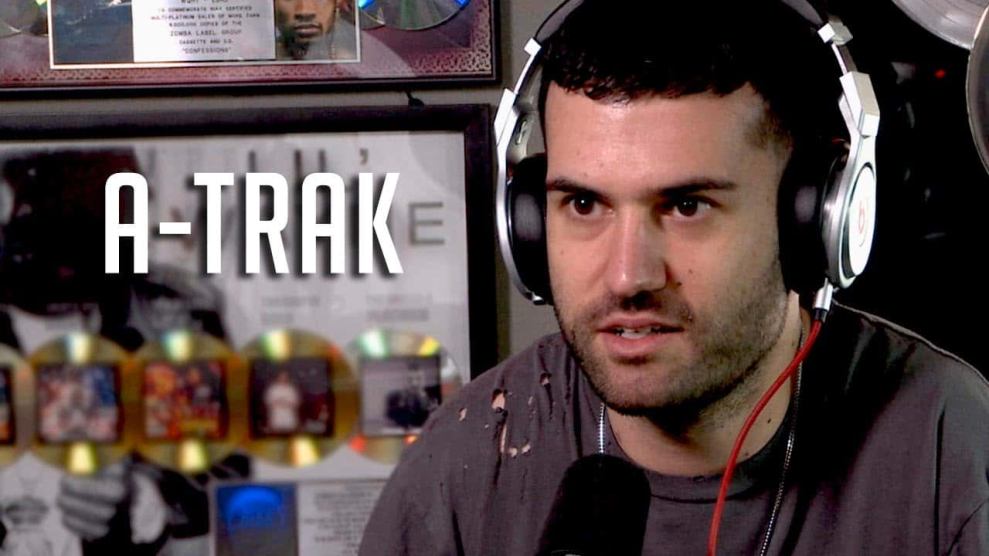 A-Trak in Hot 97 Studio