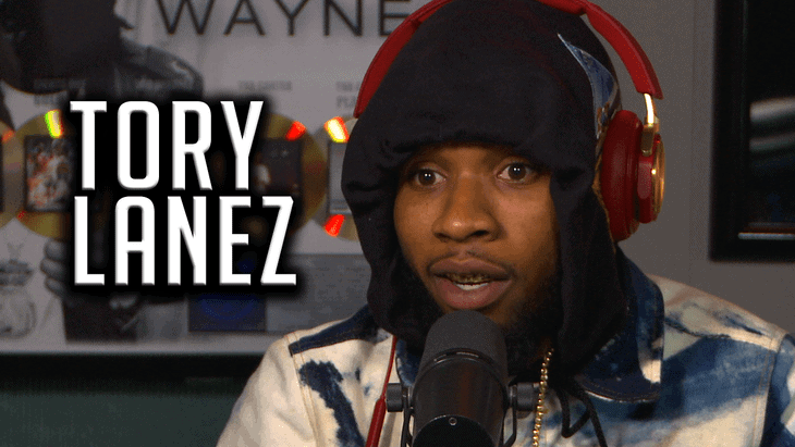 Tory Lanez in Hot 97 Studio