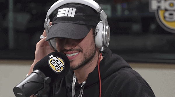 Russ in Hot 97 Studio