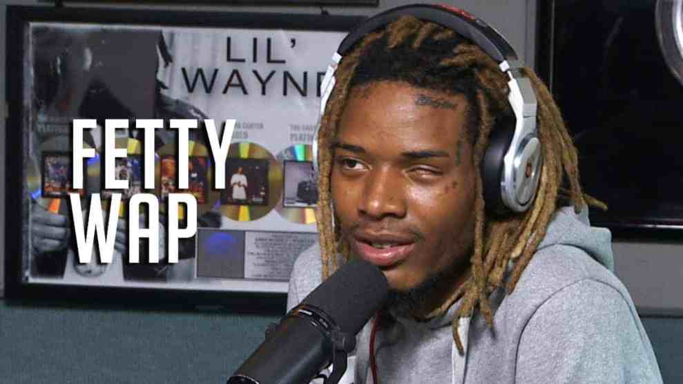 Fetty Wap in Hot 97 Studio