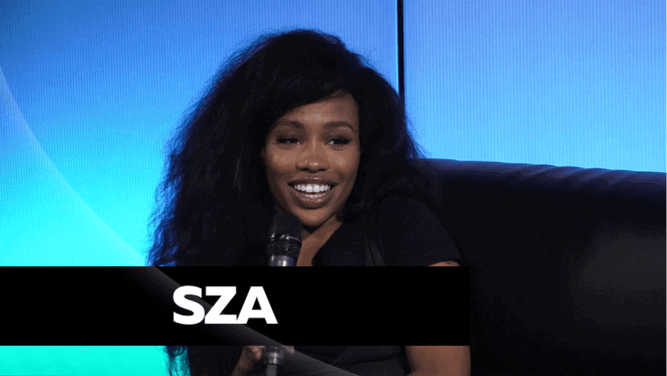 SZA in Hot 97 Studio