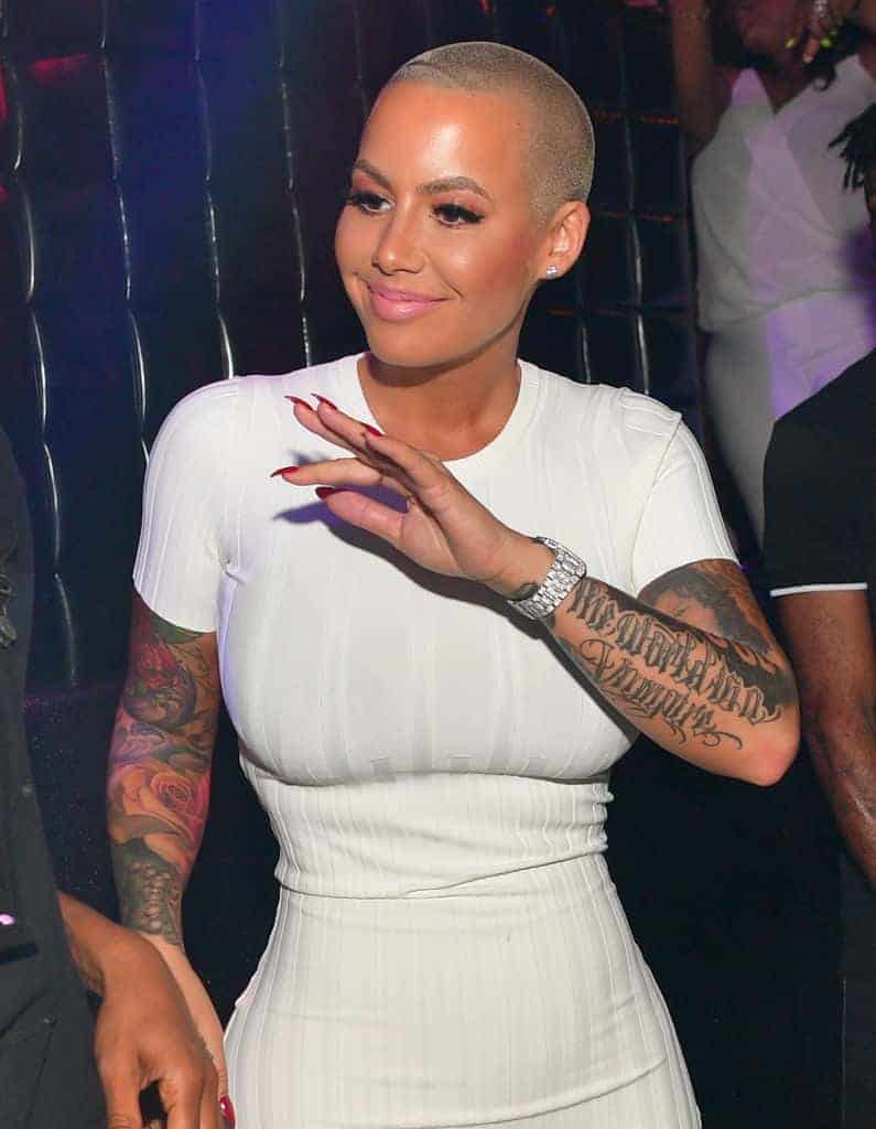 Amber Rose Hosts A Party at Medusa Lounge on July 23