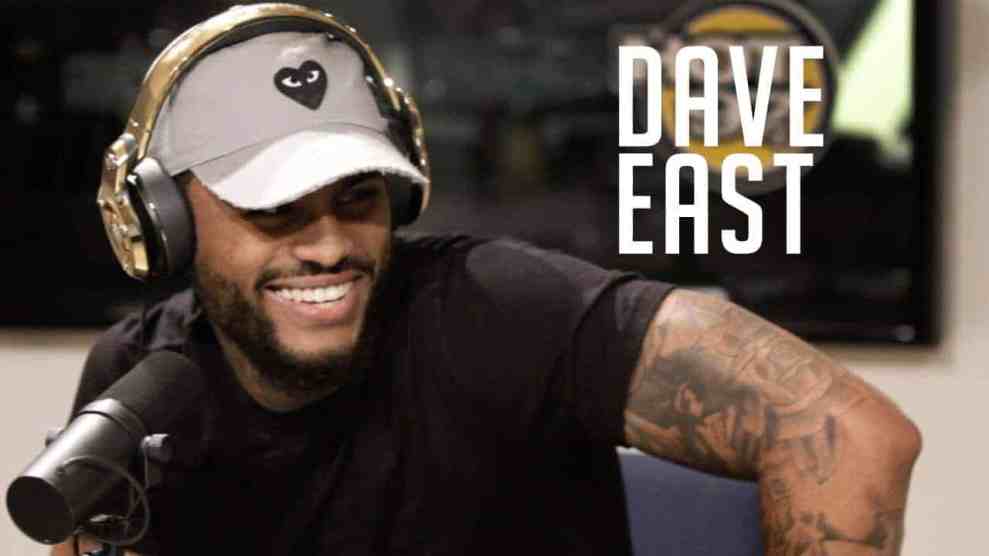 Dave East in Hot 97 Studio