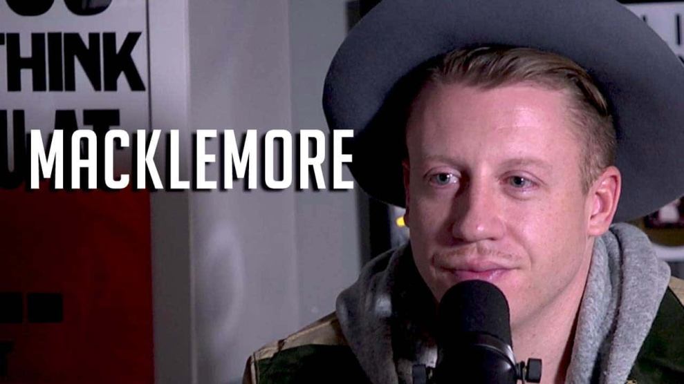 Macklemore in Hot 97 Studio