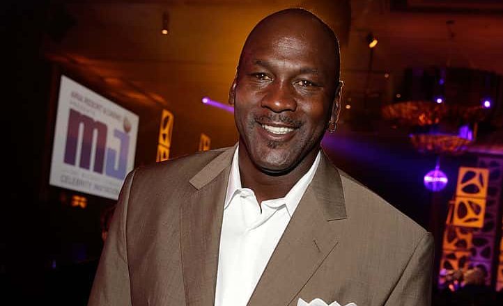 Michael Jordan attends the 13th annual Michael Jordan Celebrity Invitational gala in 2014