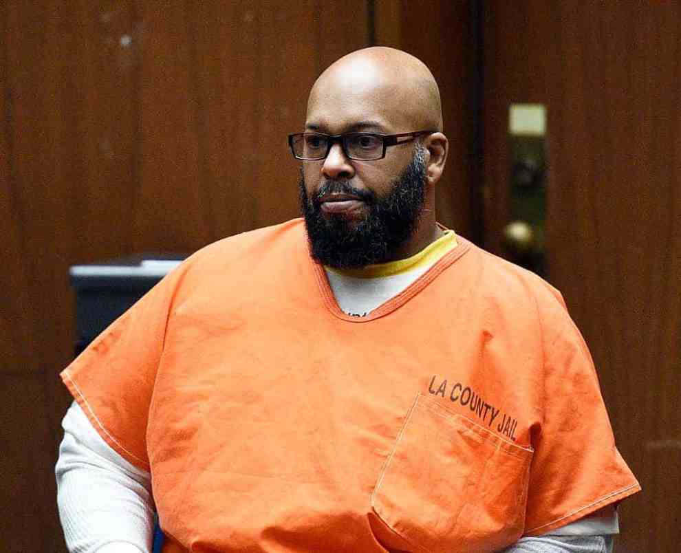 Suge Knight appears for a hearing in March 2015