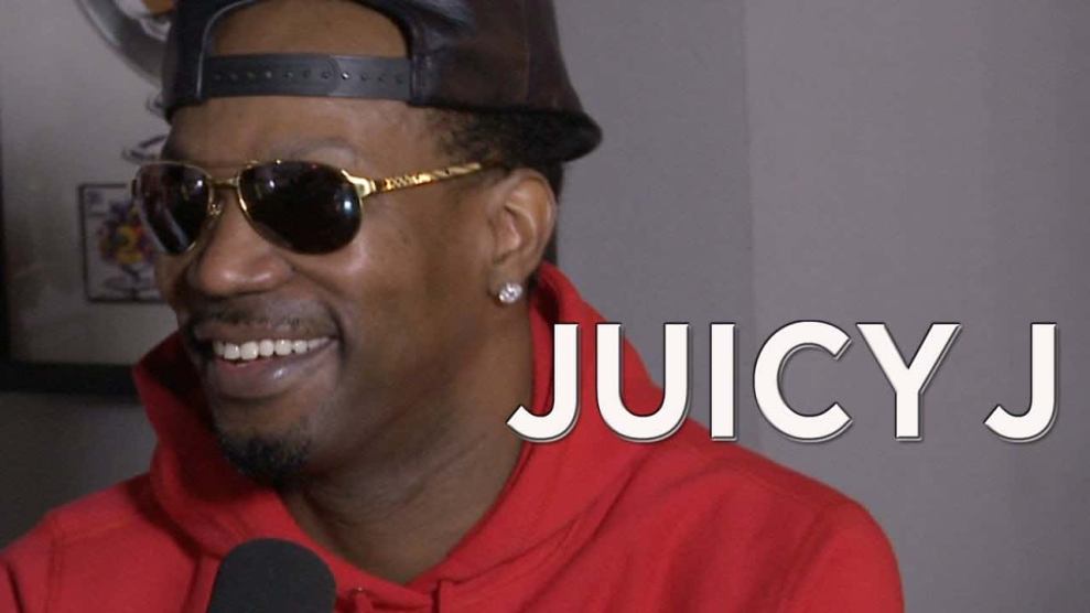 Juicy J in Hot 97 Studio