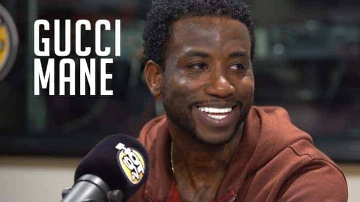 Gucci Mane in Hot 97 Studio