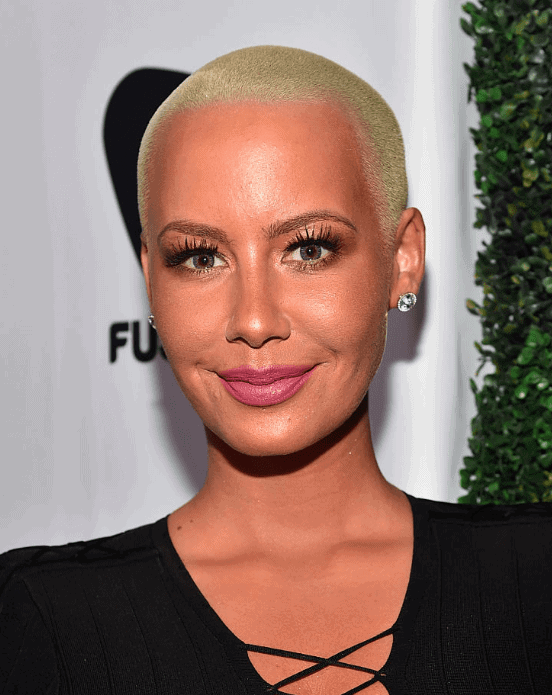 Amber Rose attends the ALL Def Movie Awards at Lure Nightclub on February 24