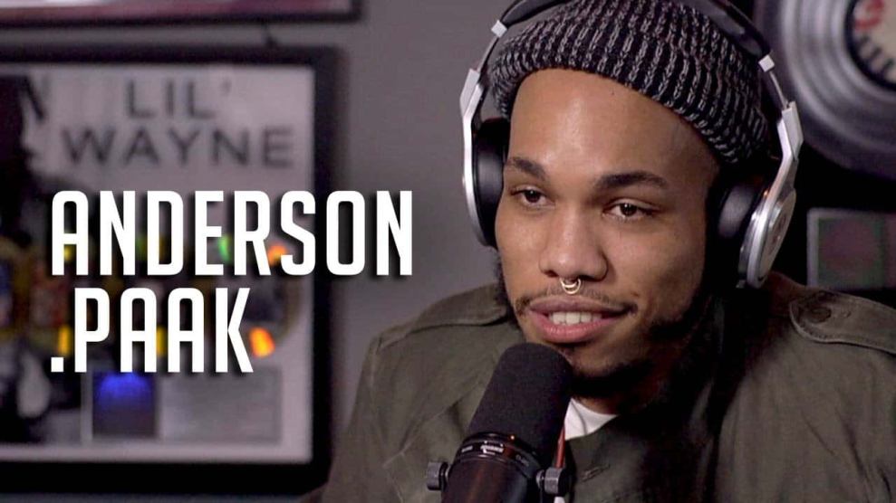 Anderson .Paak in Hot 97 studio