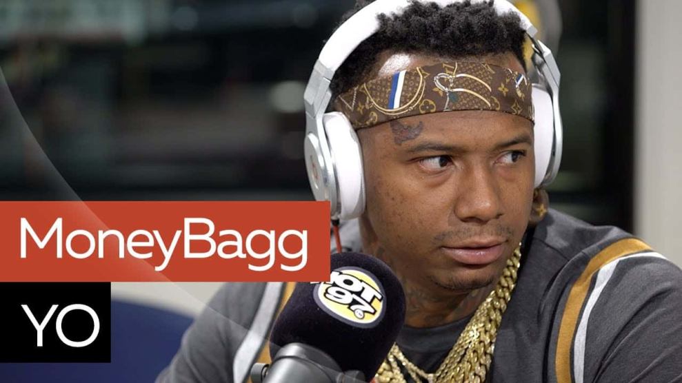 MoneyBagg Yo in Hot 97 Studio