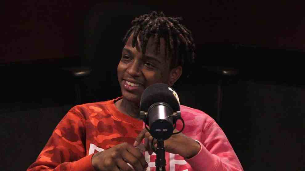 Sku Mask The Slump God in Hot 97 Studio