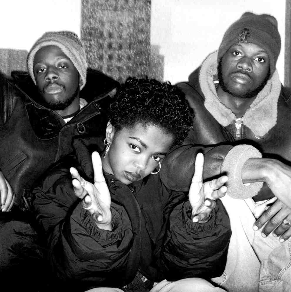 Fugees black and white photo circa 1980