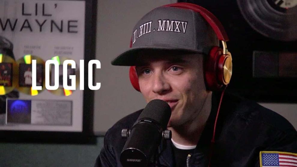 Logic in Hot 97 Studio