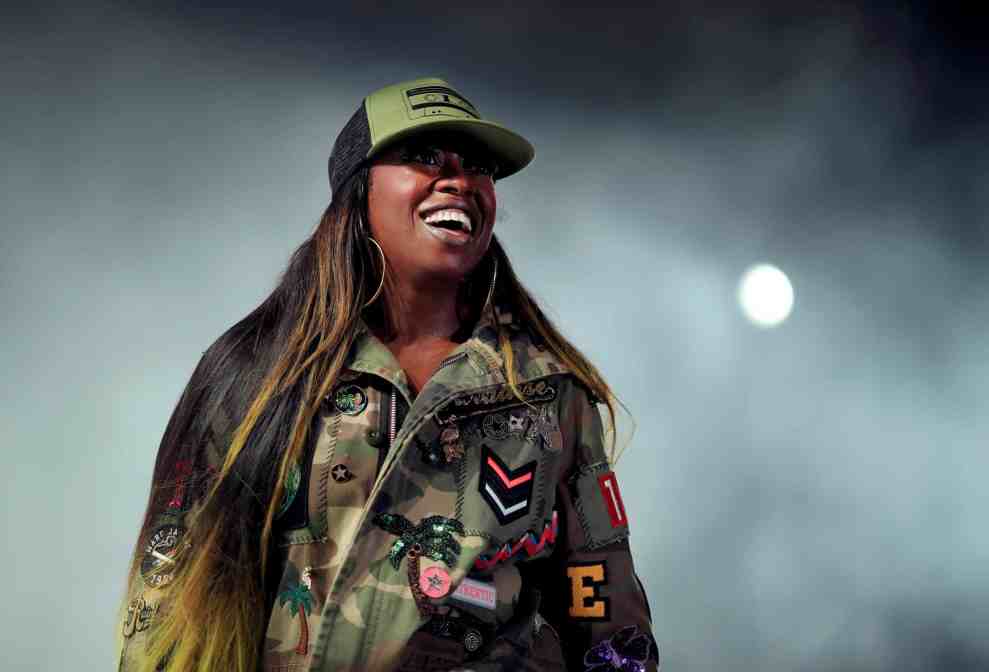 Missy Elliott performs during day 1 of FYF Fest 2017 on July 21