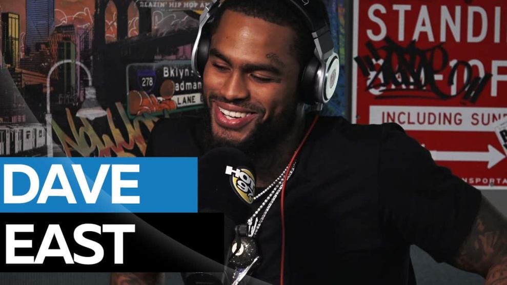 Dave East in Hot 97 Studio